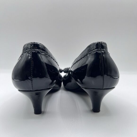 Prada Black Patent Leather Heels - Picture 8 of 16